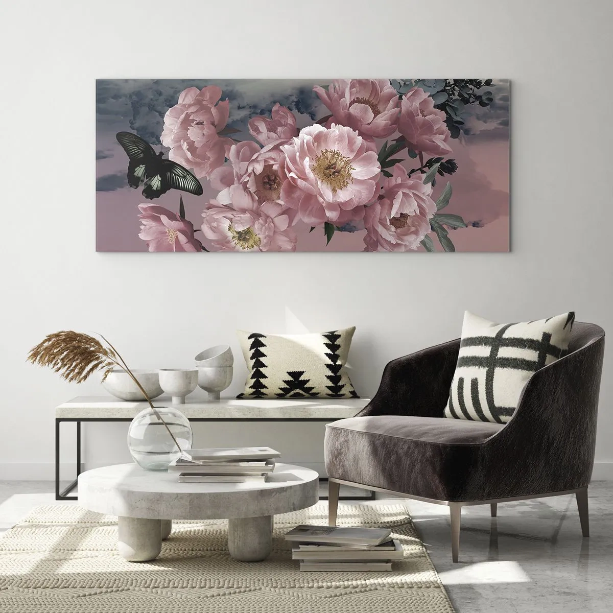 Billede på glas - Højdepunktet af romantikken - 120x50 cm