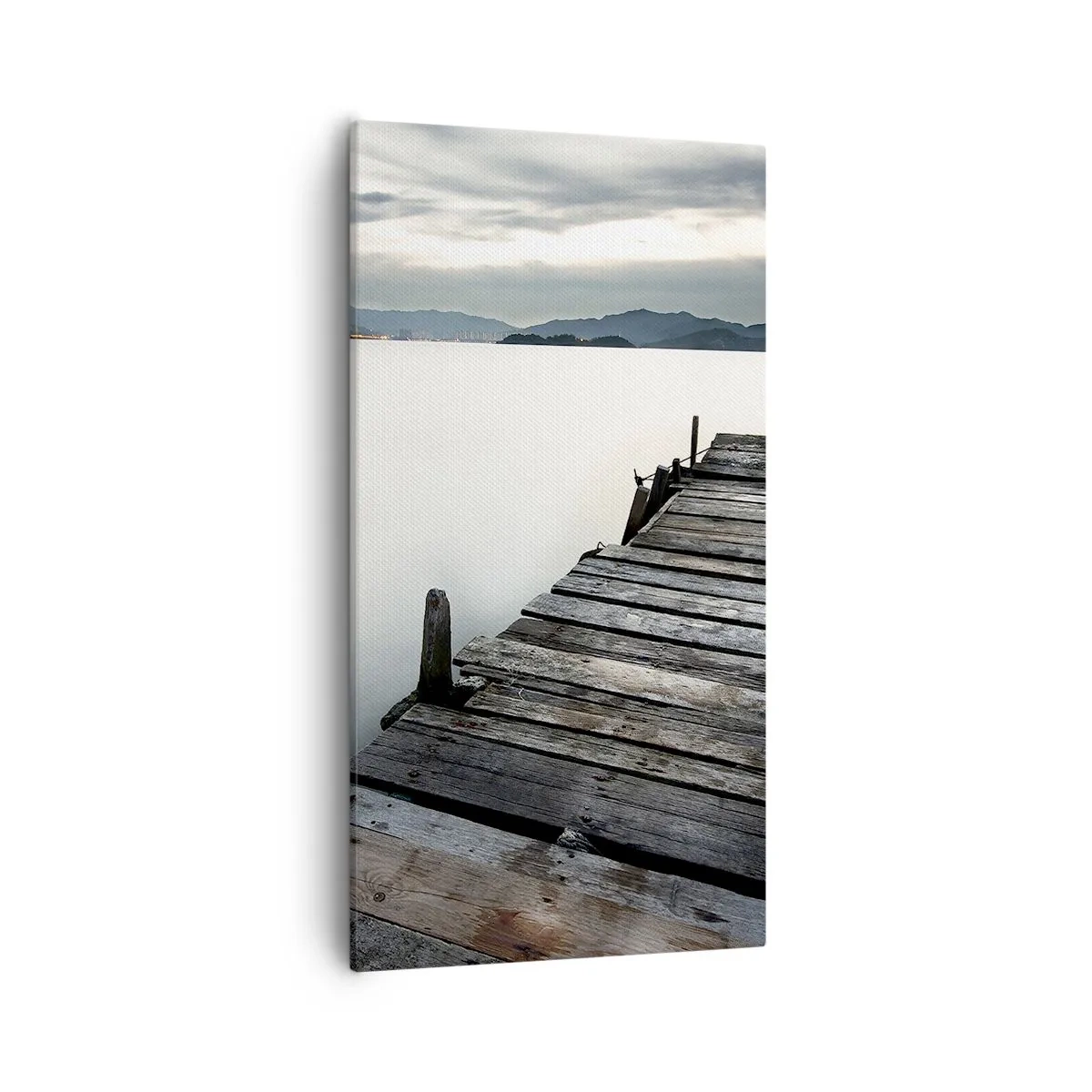 Lærredstryk - Billede på lærred - Fordyb dig i ro og fred - 55x100 cm