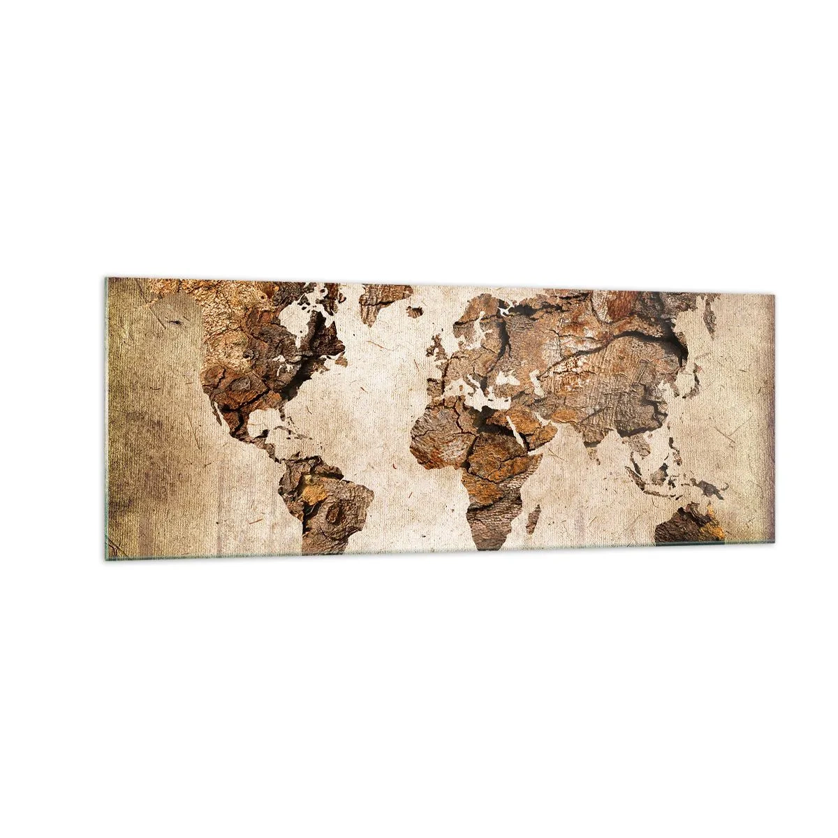 Billede på glas - Opdagelse af verden - 140x50 cm
