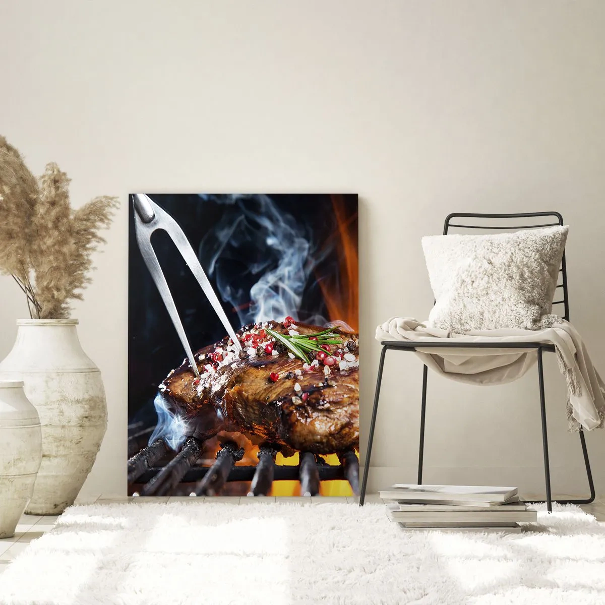 Billede på glas - Saftig og velduftende - 70x100 cm