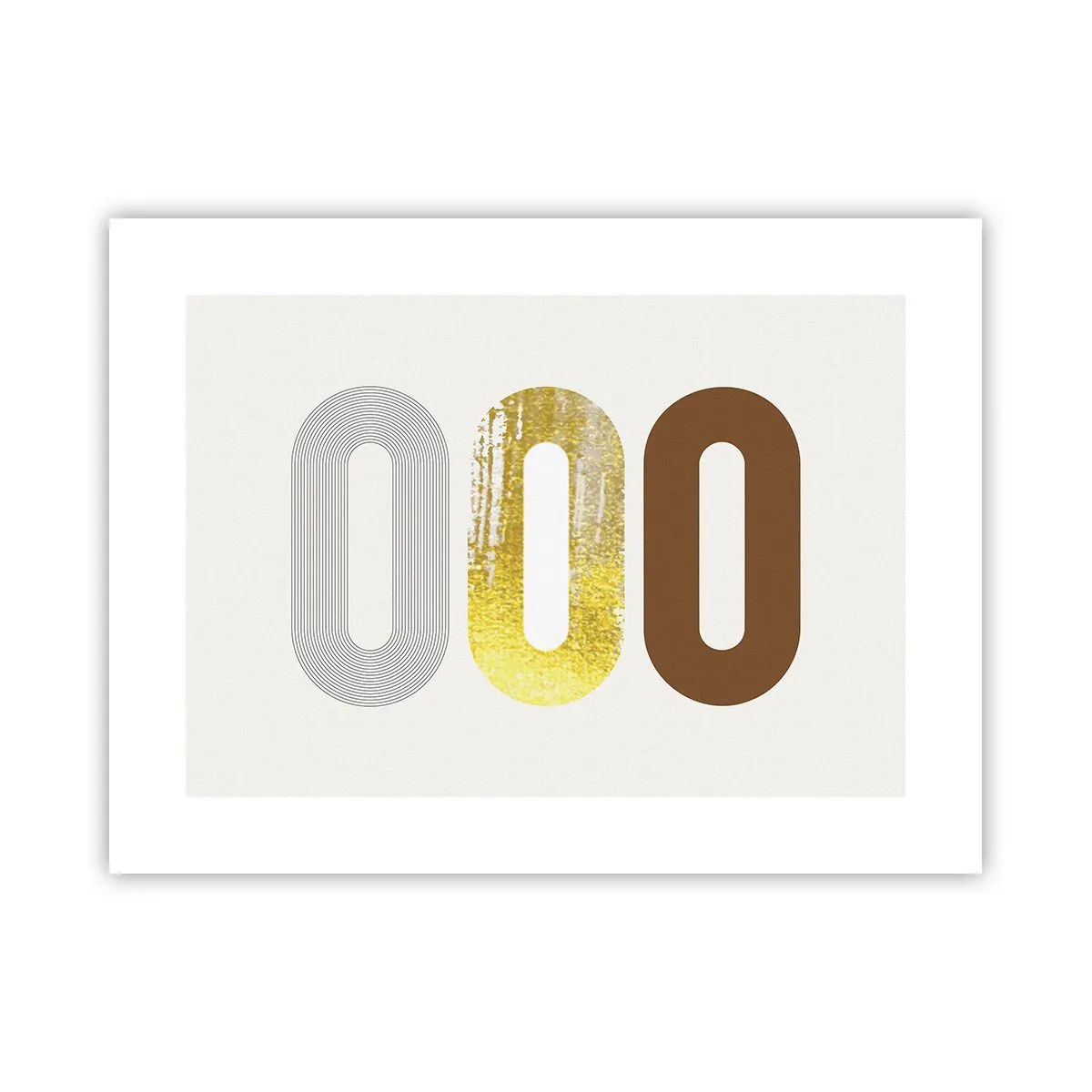 Plakat - Åhhh! - 40x30 cm