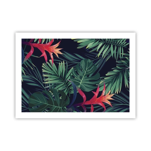 Plakat - Brænd i grønt - 70x50 cm