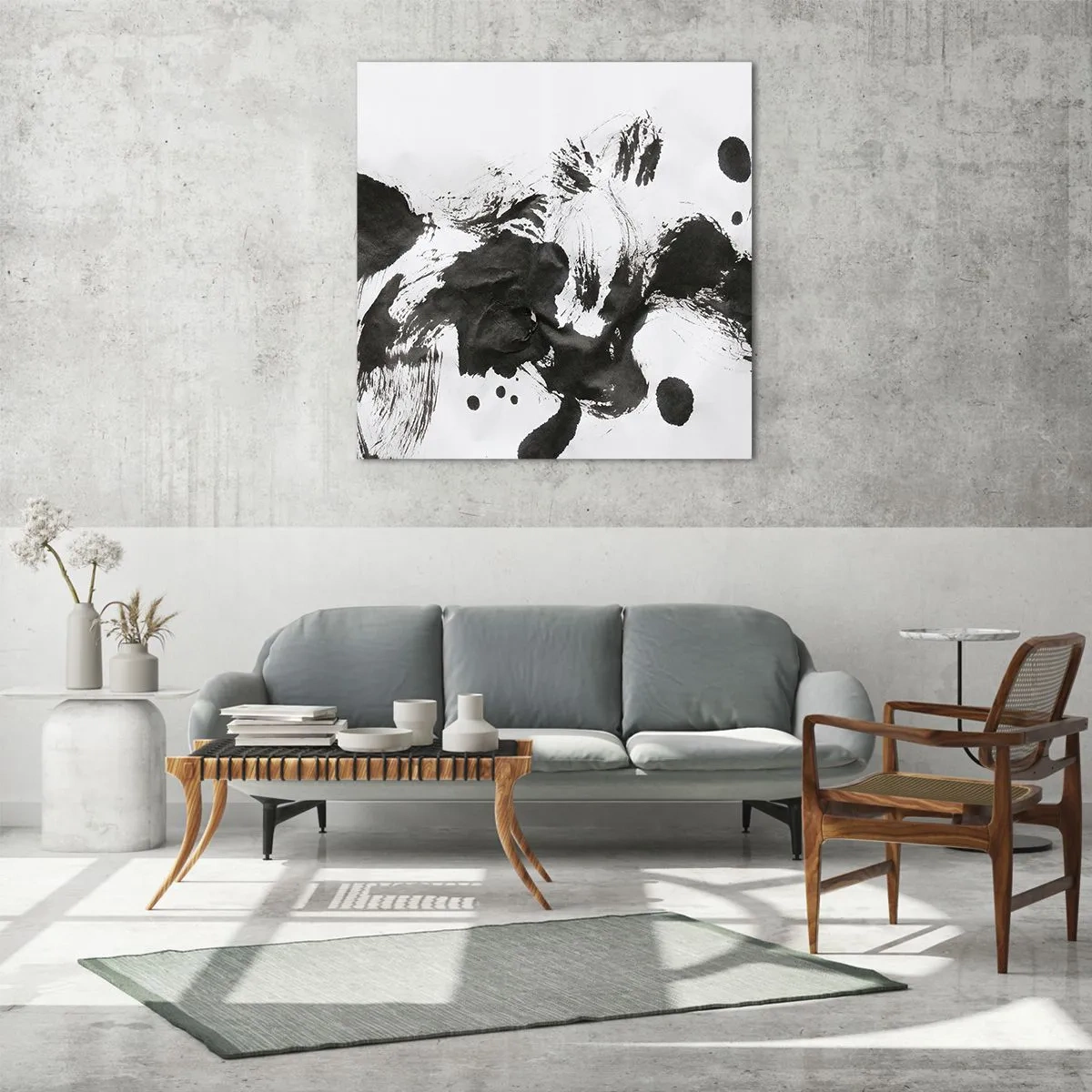 Billede på glas - En metode i galskaben? - 60x60 cm