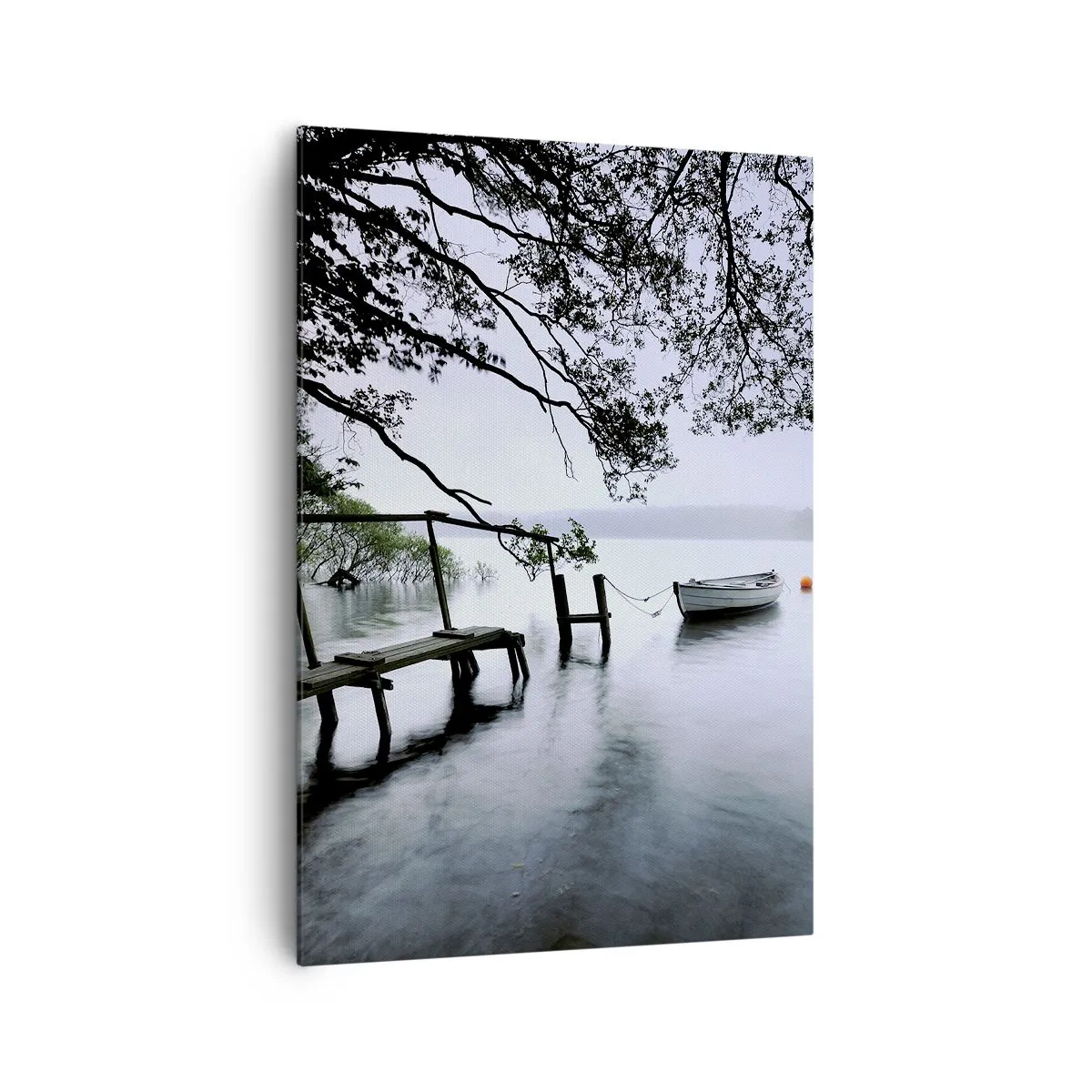 Lærredstryk - Billede på lærred - Du hviler allerede - 70x100 cm