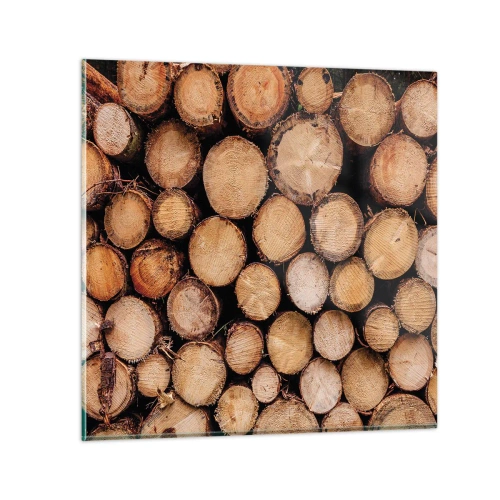 Billede på glas - En ny begyndelse - 40x40 cm