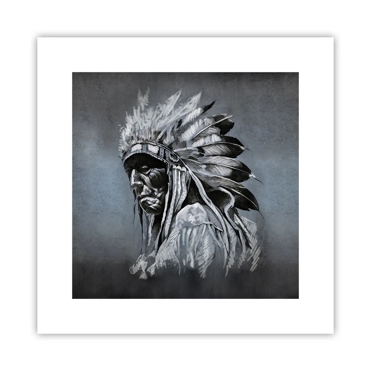 Plakat - Tilbage til rødderne - 30x30 cm