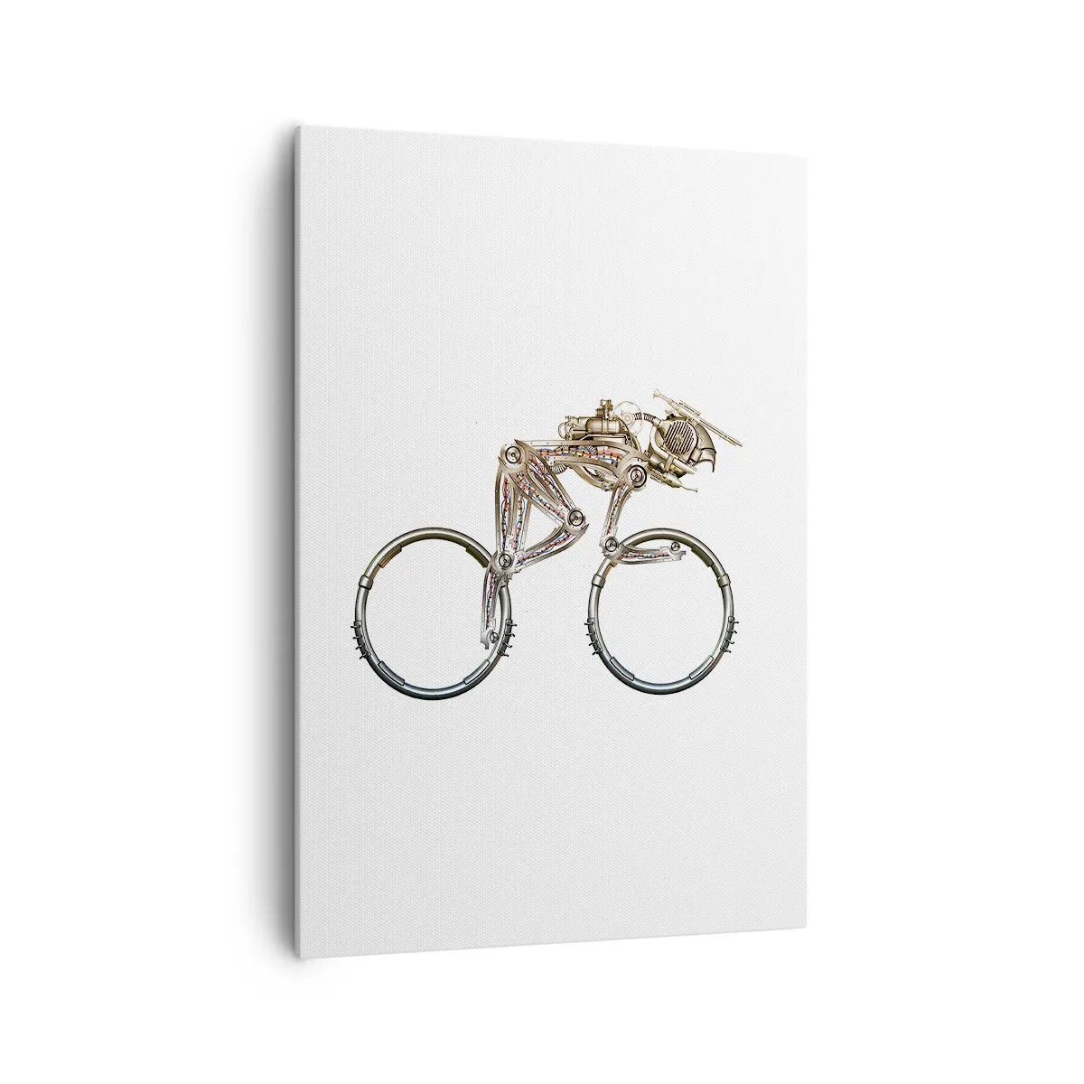 Lærredstryk - Billede på lærred - En fantastisk maskine - 70x100 cm