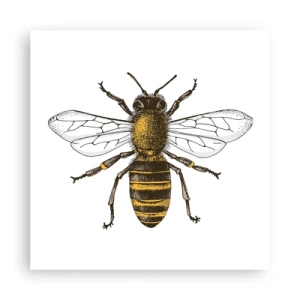 Plakat - Smuk og god - 50x50 cm