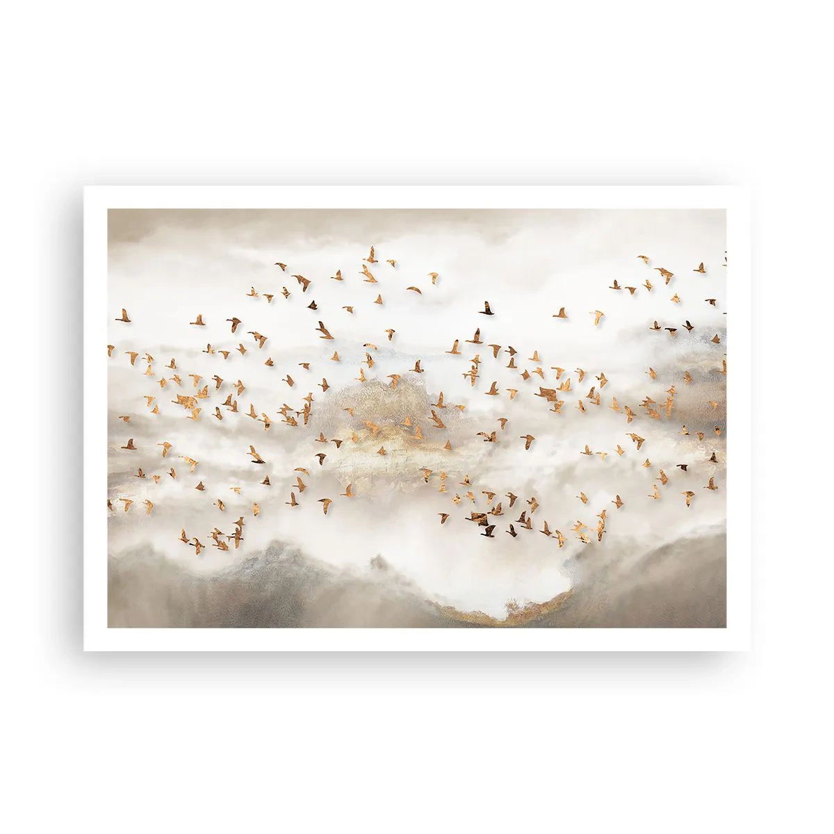 Plakat - Det er på tide... - 100x70 cm