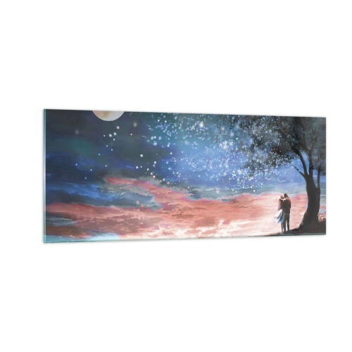 Billede på glas - En stjernepræstation - 100x40 cm