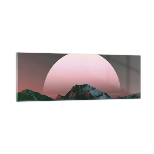 Billede på glas - I en nabogalakse - 90x30 cm