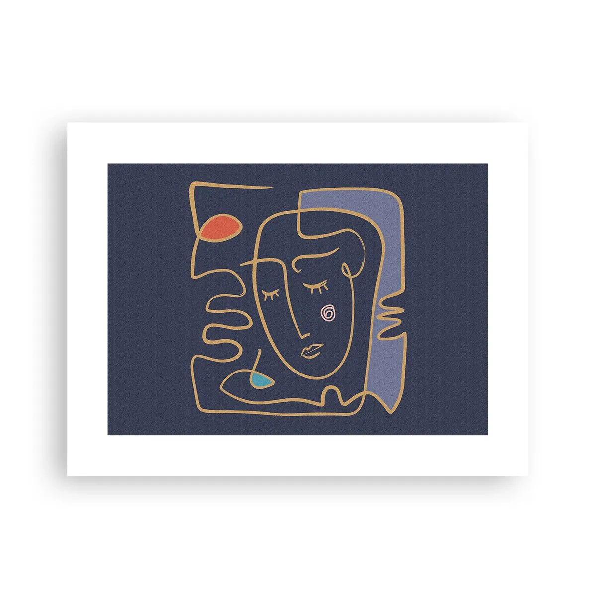 Plakat - I drømmerier - 40x30 cm