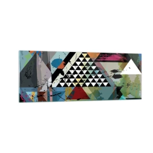 Billede på glas - Hvor enkelt - 140x50 cm