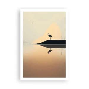 Plakat - Herre på søen - 61x91 cm