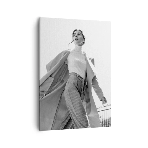 Lærredstryk - Billede på lærred - Kommer du med mig? - 50x70 cm