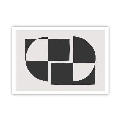Plakat - Antitese - syntese - 100x70 cm