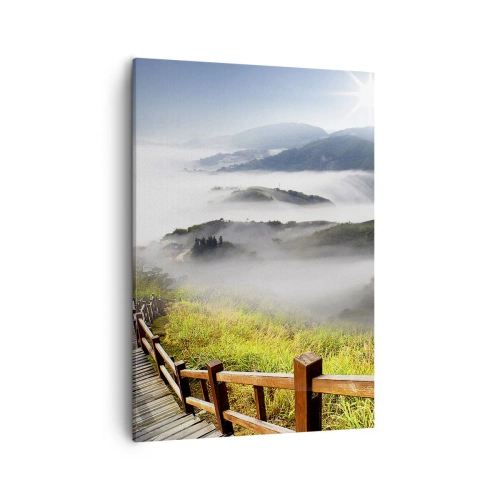 Lærredstryk - Billede på lærred - Vævet mod blænding og tåge - 50x70 cm