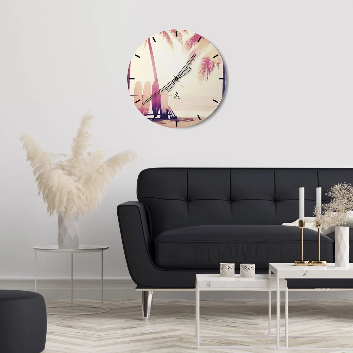 Vægur, Uret - Det bliver en fantastisk dag - 40x40 cm