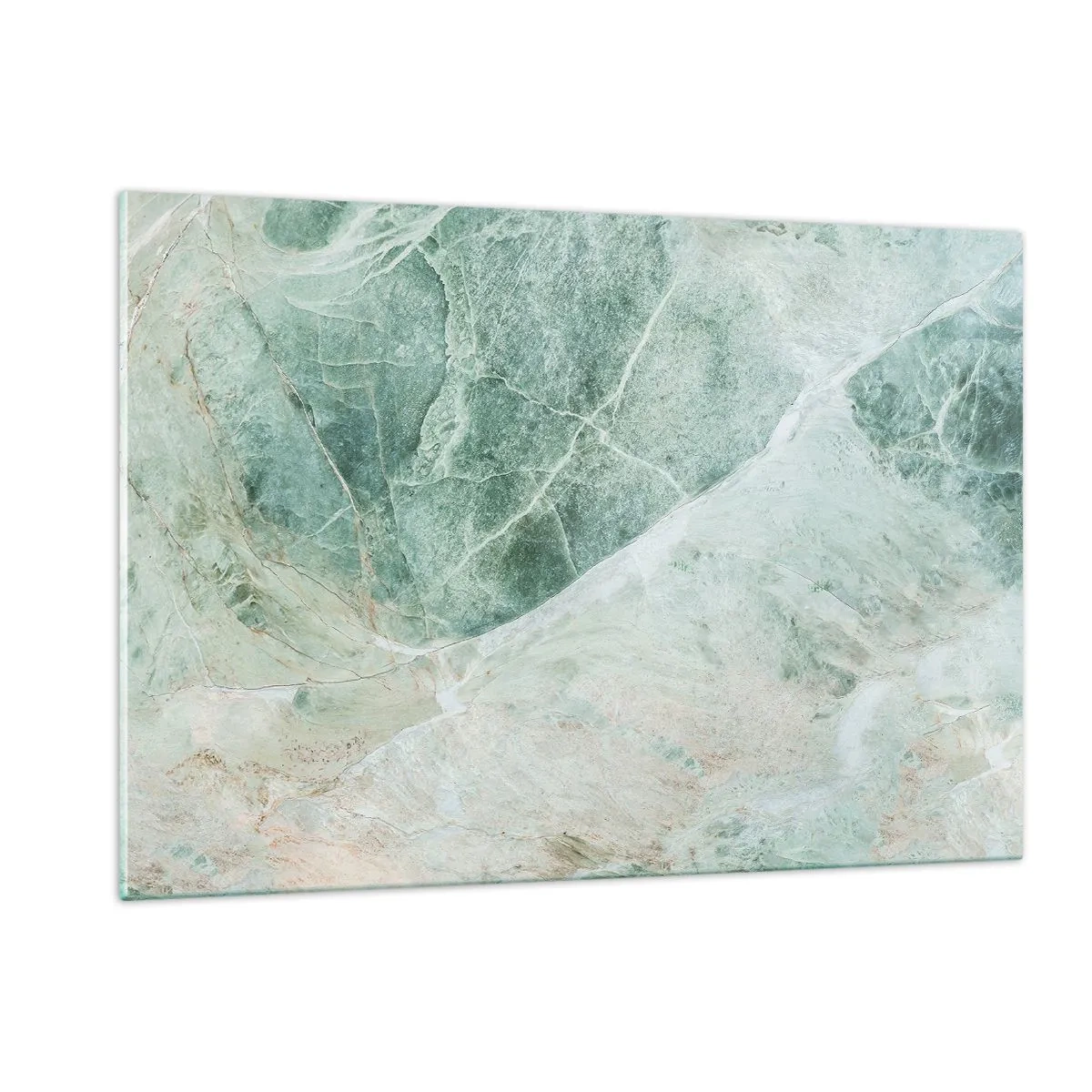 Billede på glas - Den ædle kølighed af sten - 120x80 cm