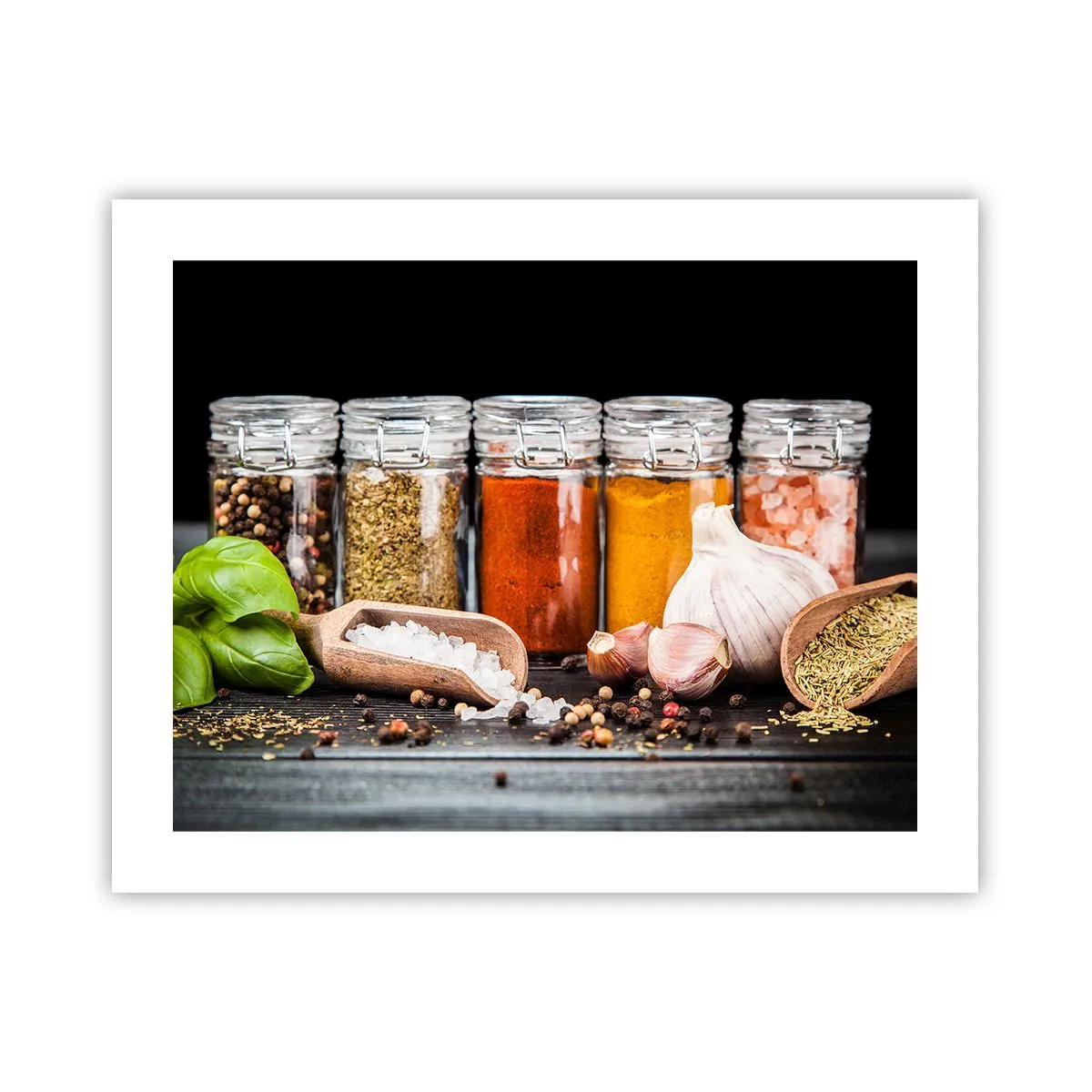 Plakat - For at livet kan smages - 50x40 cm