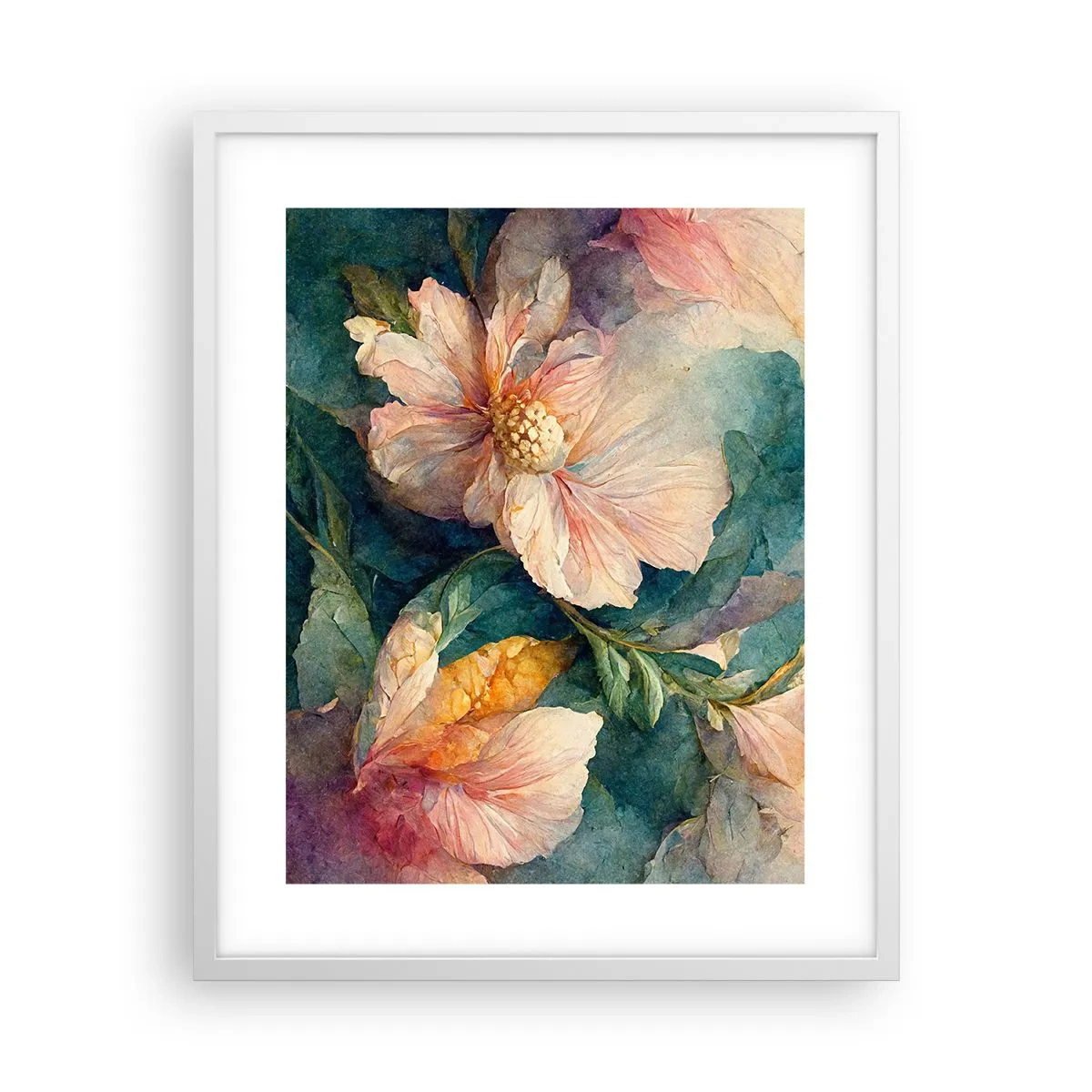 Plakat i hvid ramme - Subtiliteten selv - 40x50 cm