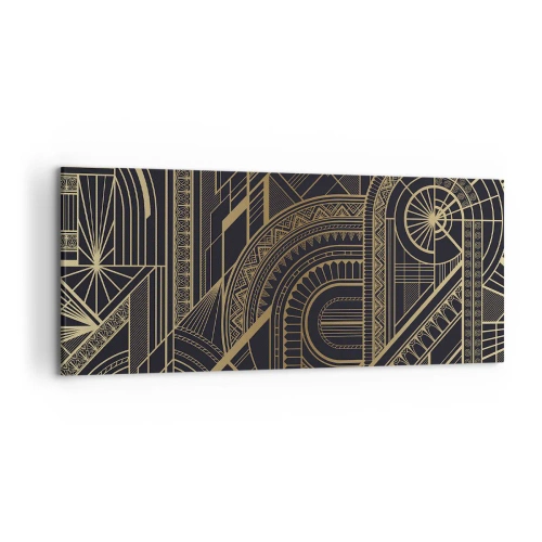 Lærredstryk - Billede på lærred - Koncepter, idéer, planer - 120x50 cm