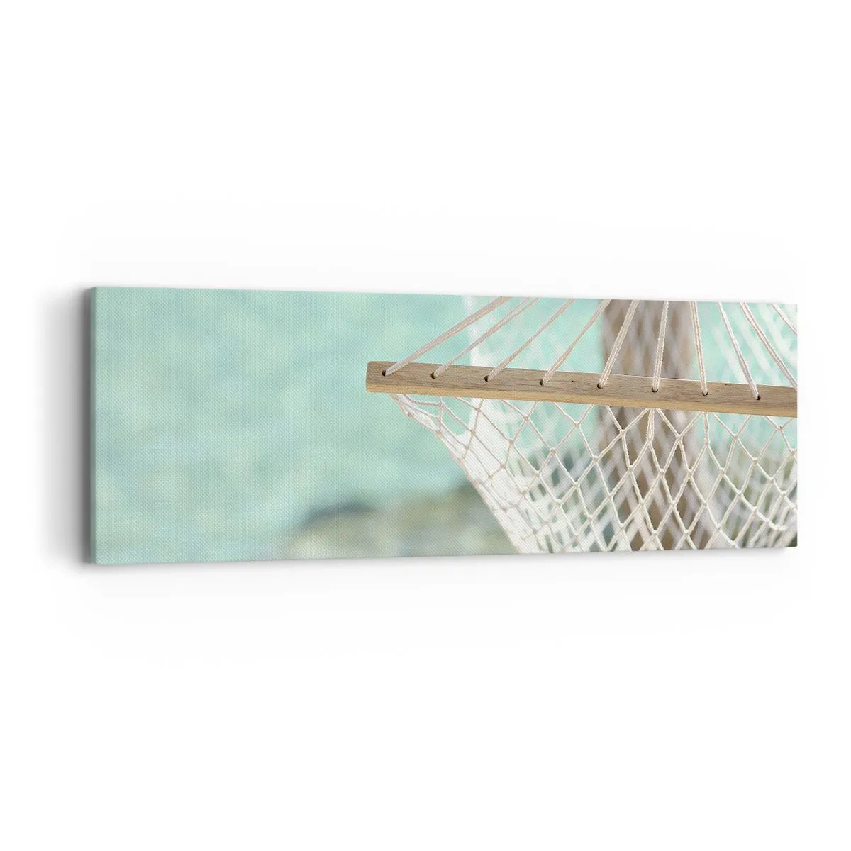 Lærredstryk - Billede på lærred - Tid til afslapning - 90x30 cm