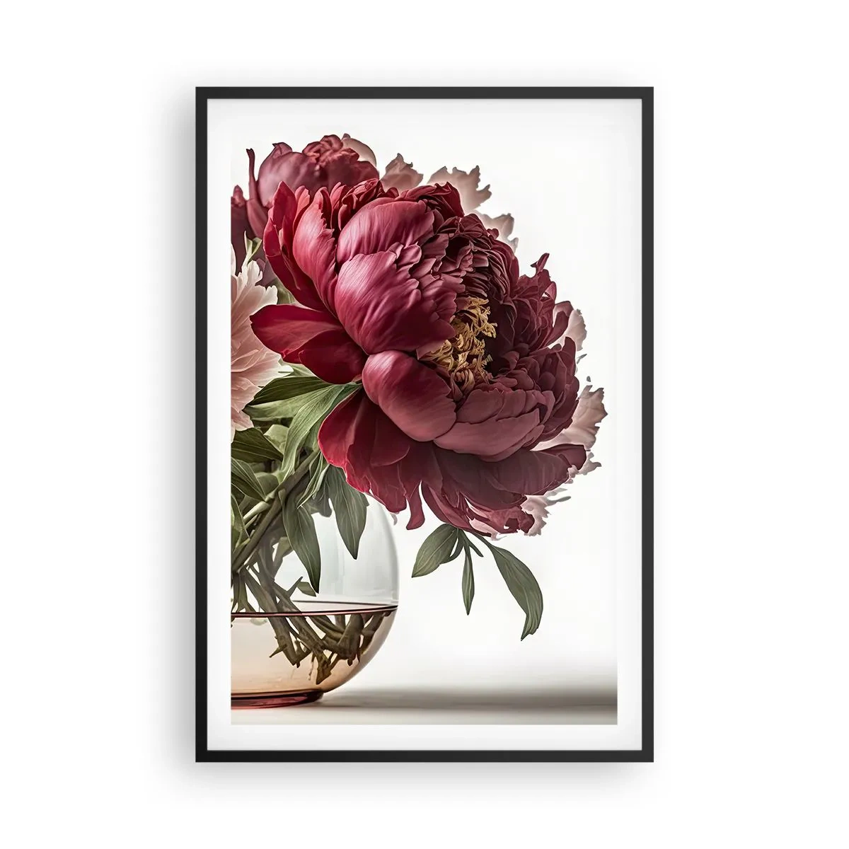 Plakat i sort ramme - I fuldt flor af skønhed - 61x91 cm