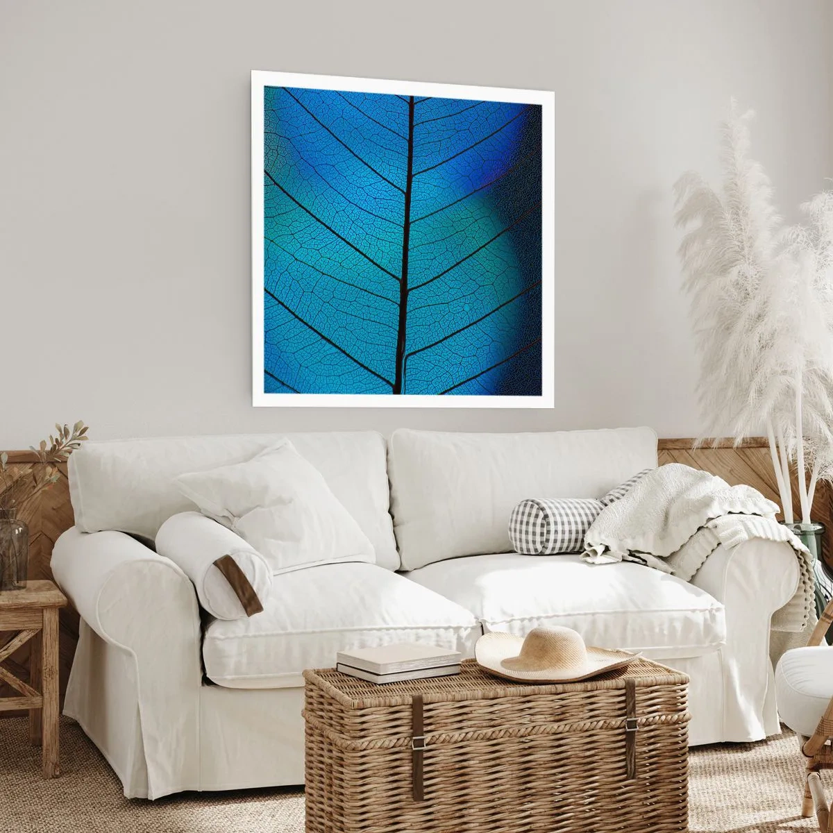 Plakat - Indviklet konstruktion - 60x60 cm