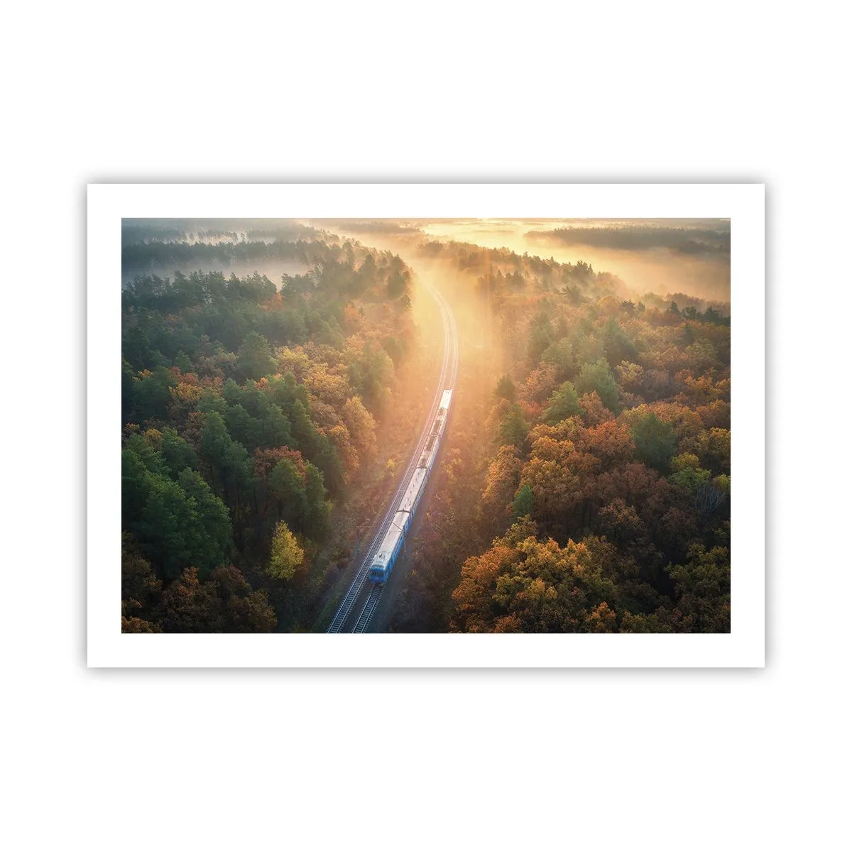 Plakat - Efterårsrejse - 70x50 cm
