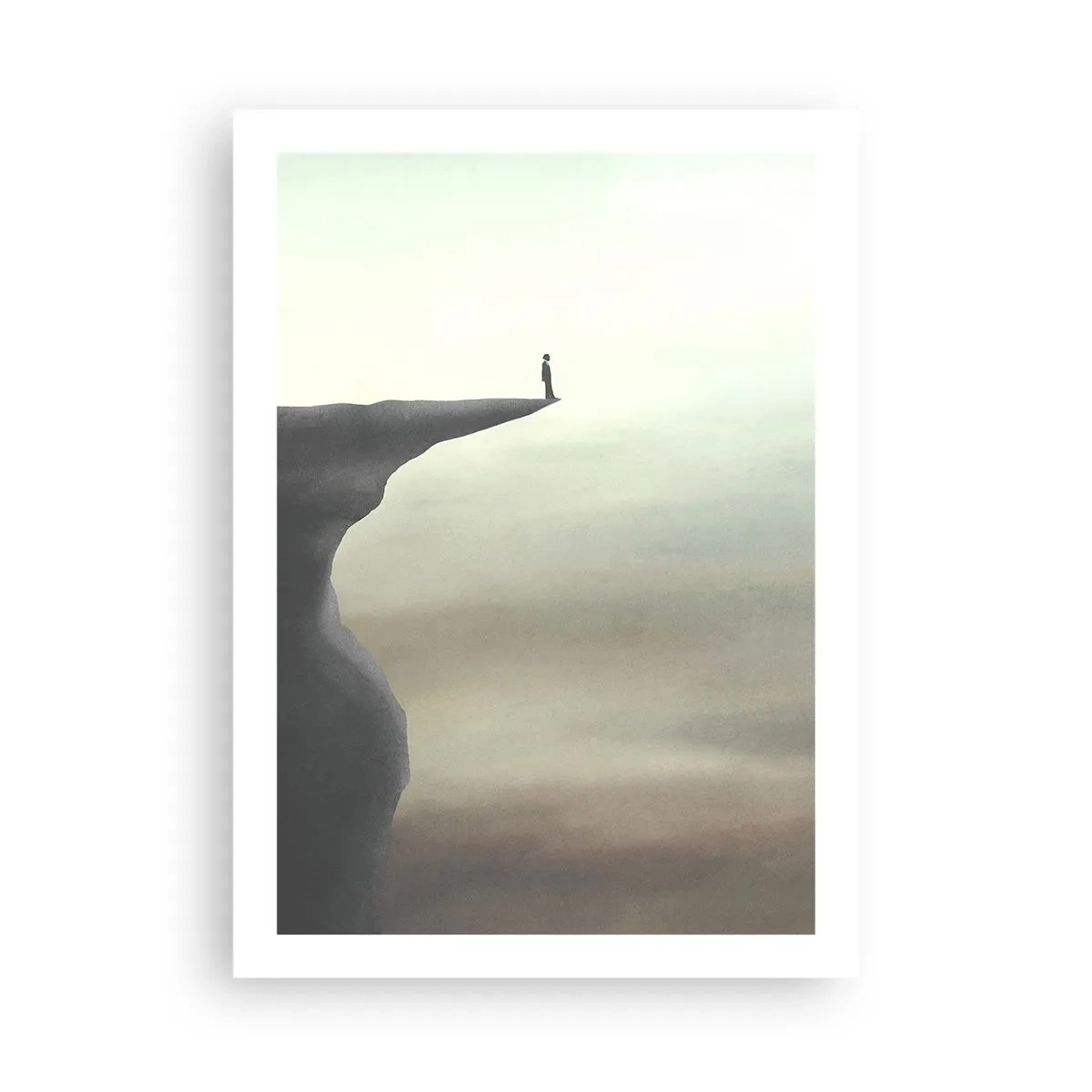 Plakat - Opad, selvfølgelig! - 50x70 cm