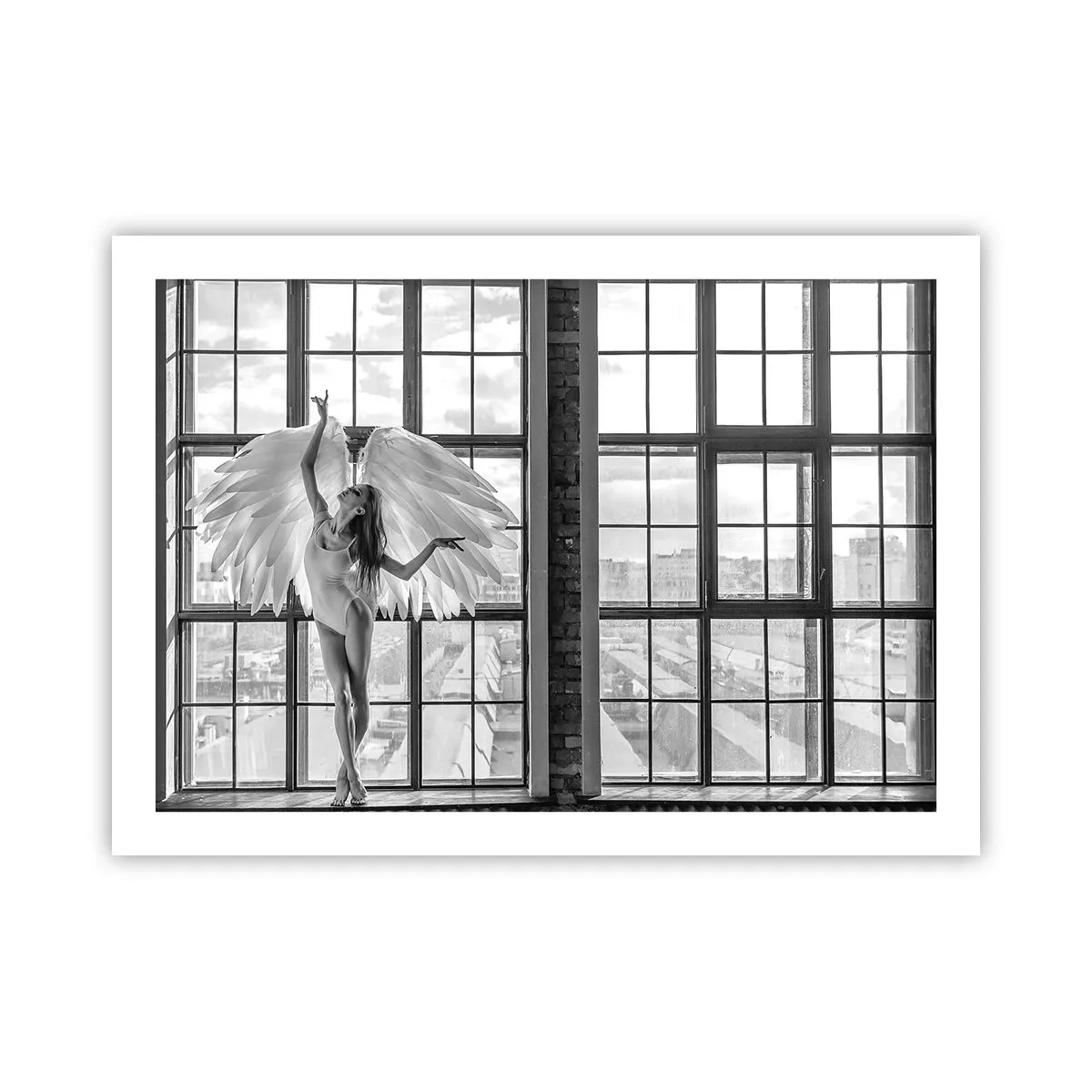 Plakat - Englenes by? - 70x50 cm