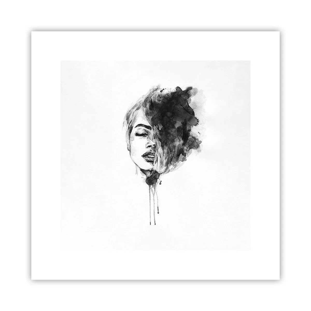 Plakat - Hvad piger drømmer om - 30x30 cm