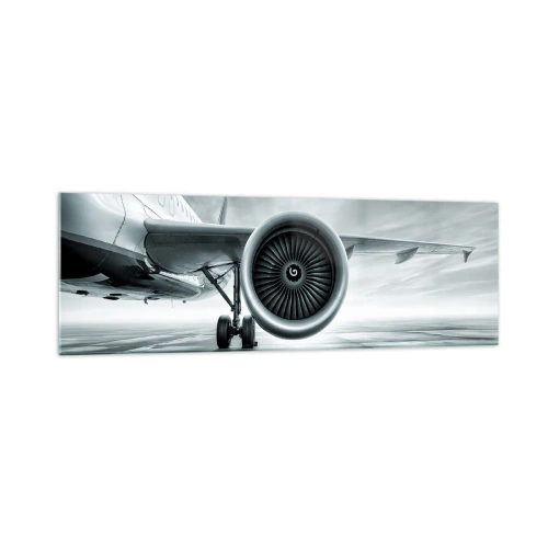 Billede på glas - Der er kraft! - 160x50 cm