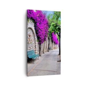 Lærredstryk - Billede på lærred - Lad os mødes så hurtigt som muligt - 45x80 cm