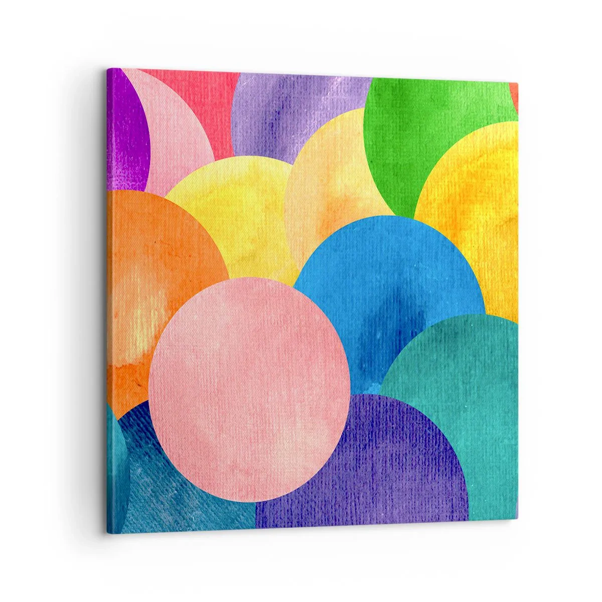 Lærredstryk - Billede på lærred - Den oprindelige fylde af liv - 60x60 cm