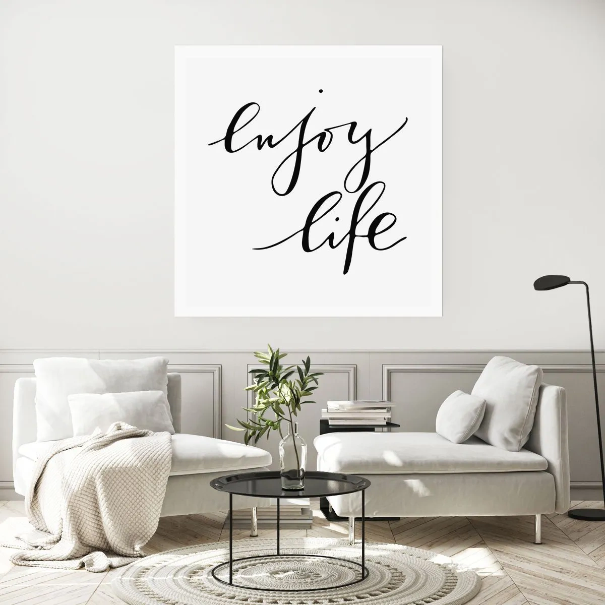 Plakat - Intet at tilføje… - 40x40 cm