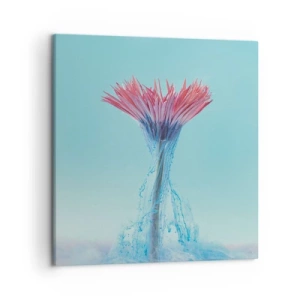 Lærredstryk - Billede på lærred - I en nærende omfavnelse - 50x50 cm