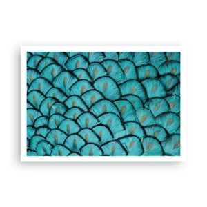 Plakat - Den store fjer-galla - 100x70 cm