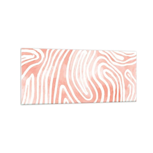 Billede på glas - I en labyrint af koraller - 120x50 cm