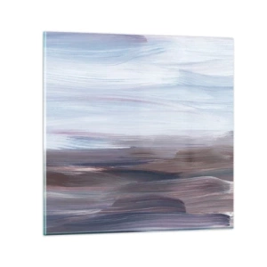 Billede på glas - Elementer: vand - 70x70 cm