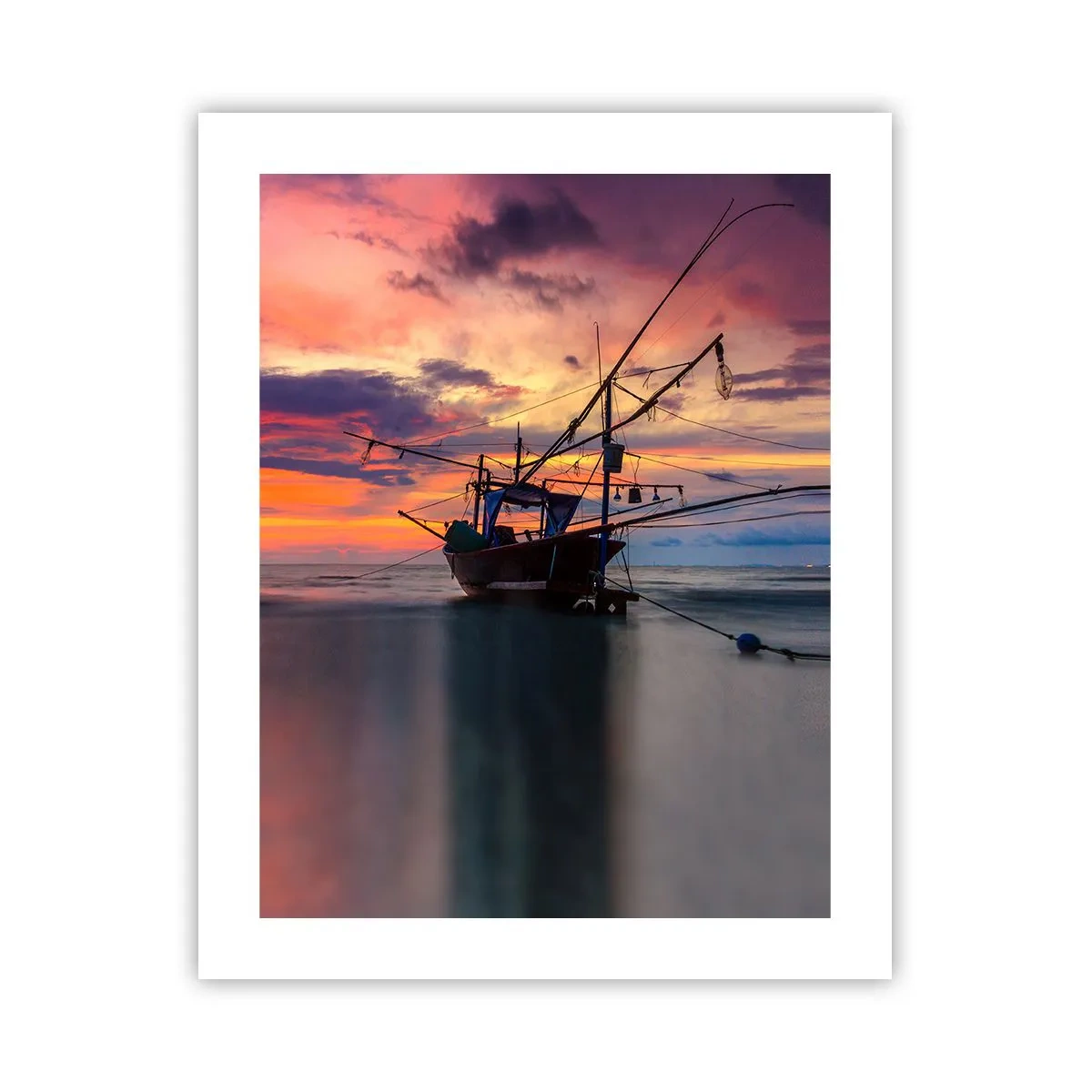 Plakat - En eksotisk aften - 40x50 cm