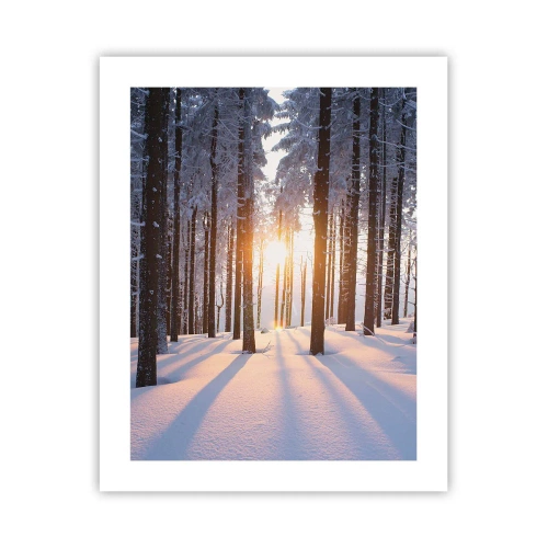 Plakat - Klart i sort og hvidt - 40x50 cm