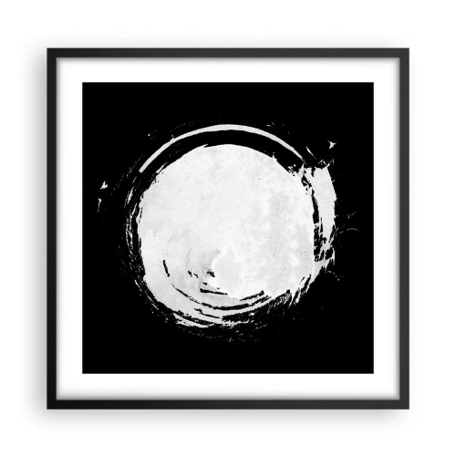 Plakat i sort ramme - Den gode vej ud - 50x50 cm