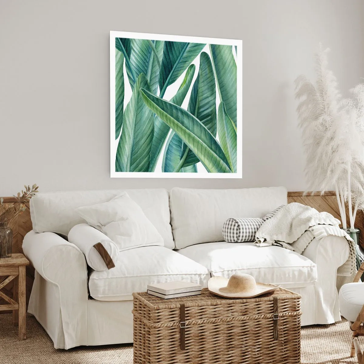 Plakat - Det grønne i sig selv - 50x50 cm