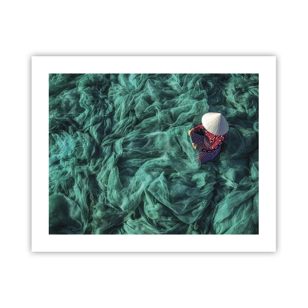 Plakat - I et hav af lys - 50x40 cm