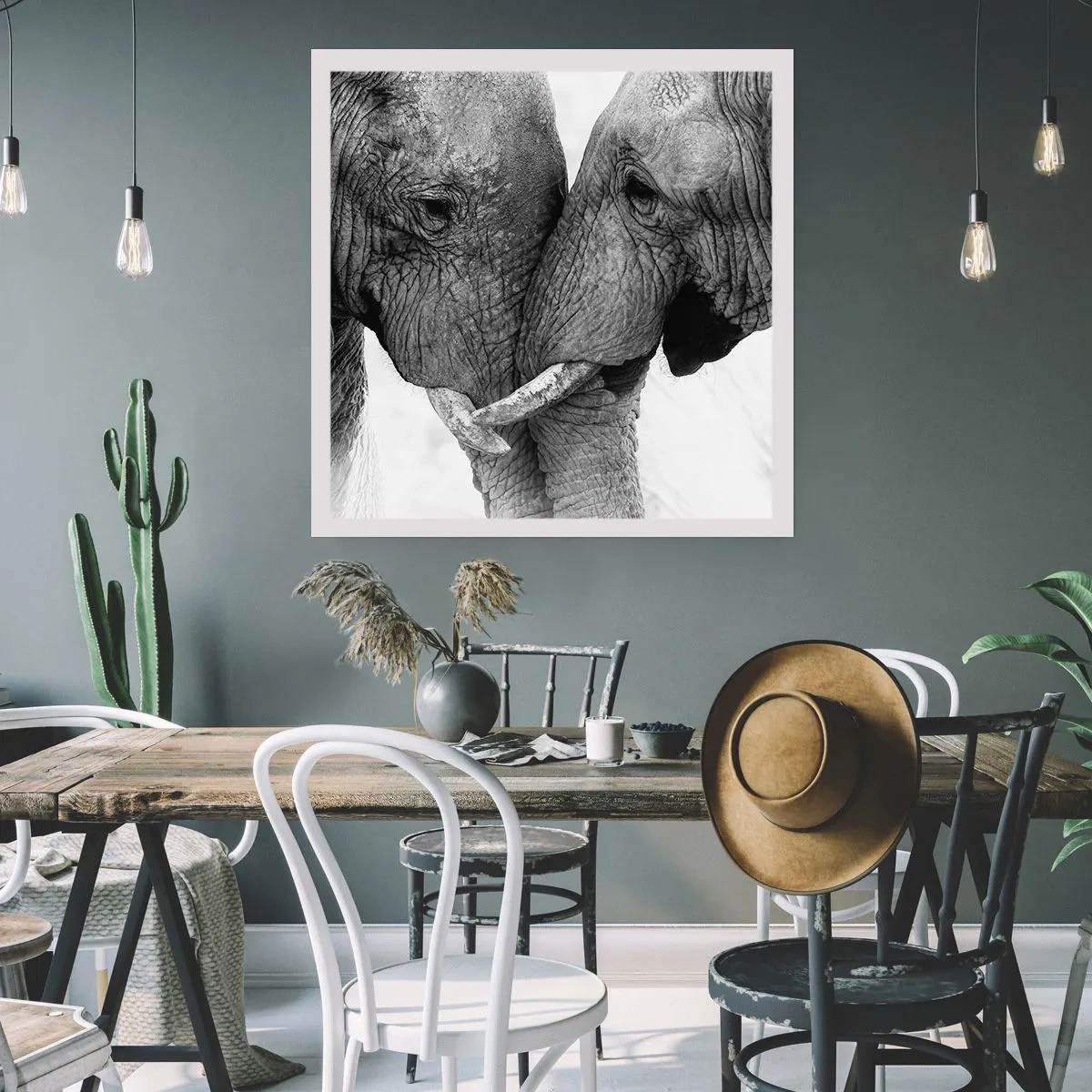 Plakat - Hjertelig tilståelse - 40x40 cm