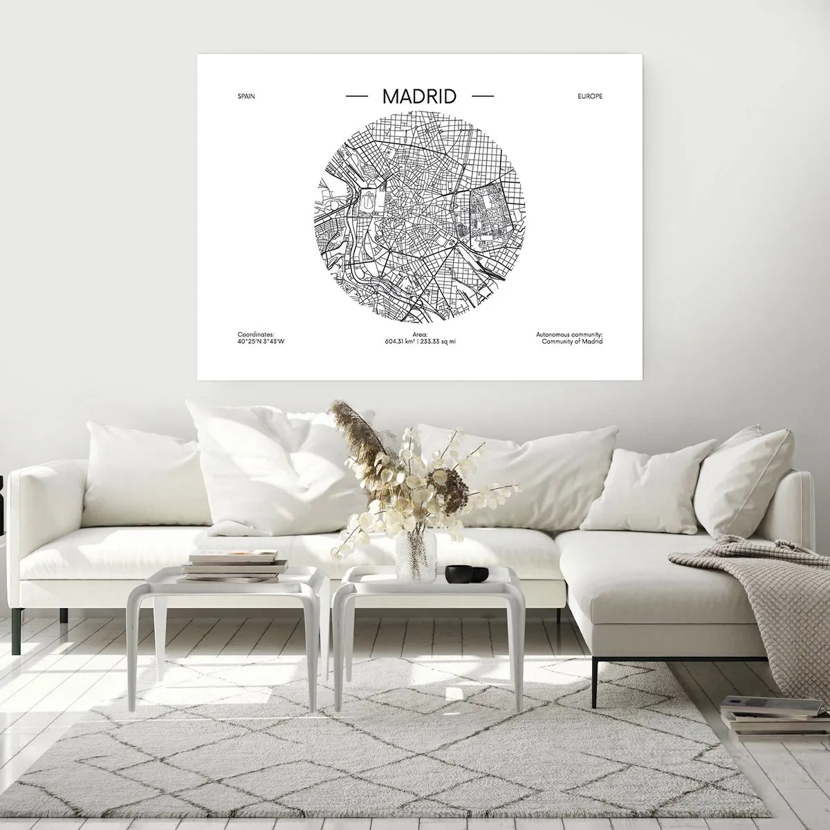 Plakat - Madrids anatomi - 91x61 cm