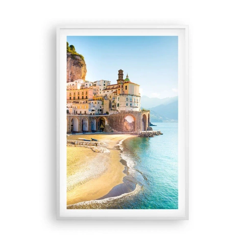 Plakat i hvid ramme - En utrolig by - 61x91 cm