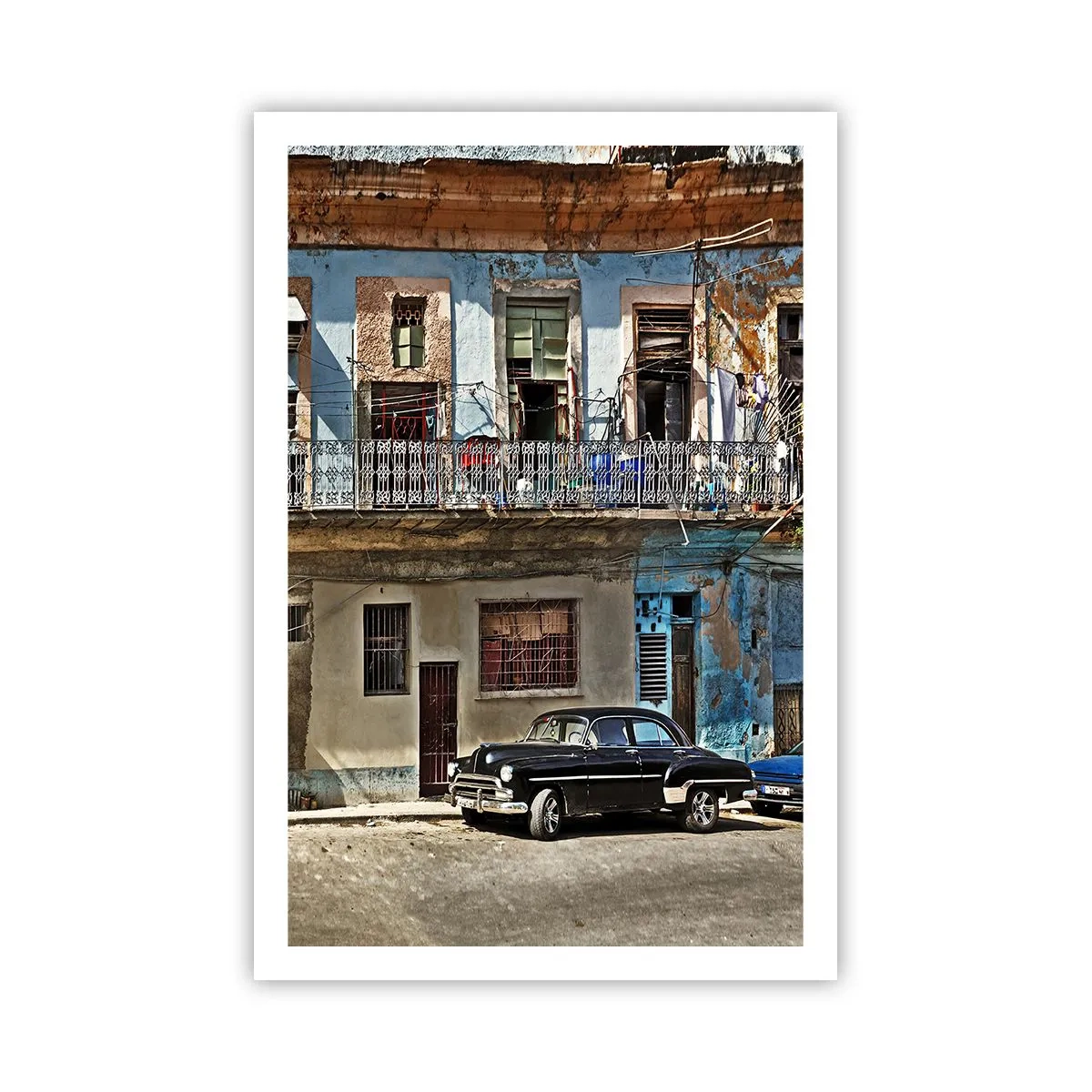 Plakat - Havana stemning - 61x91 cm